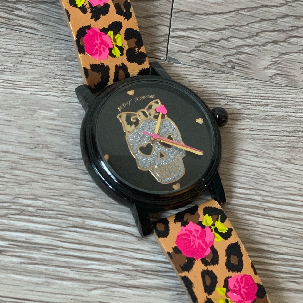 Betsy Johnson Skull Watch